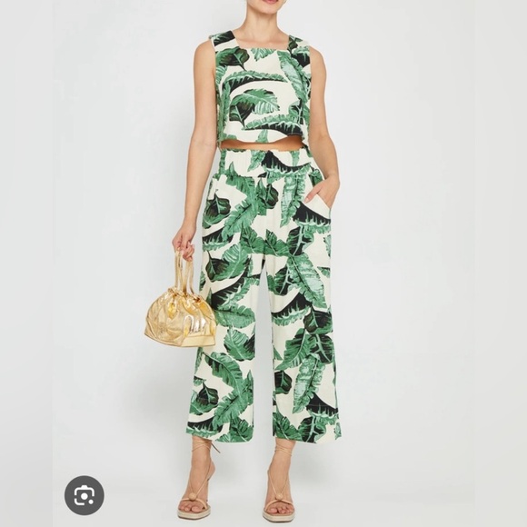 kourt Pants - Kourt tropical summer set